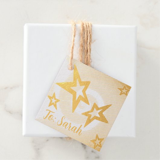 Sterne Geschenkanhänger (Mit Box)