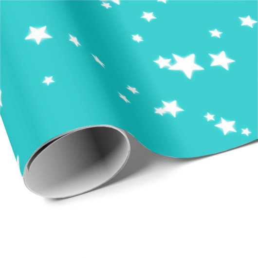 Sterne Geschenkpapier (Rolleneckpunkt)