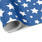 Sterne Geschenkpapier (Rolleneckpunkt)
