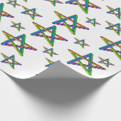 Sterne Geschenkpapier (Ecke)