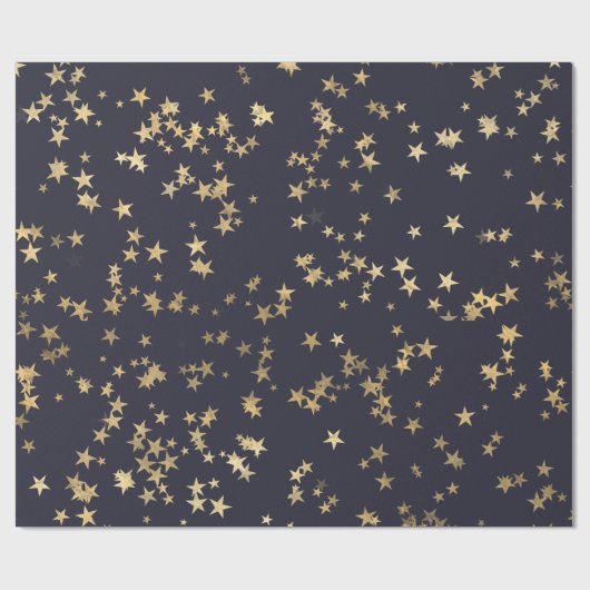 Sterne Geschenkpapier (Flach)