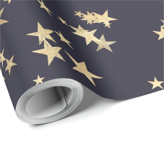Sterne Geschenkpapier (Rolleneckpunkt)
