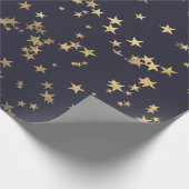Sterne Geschenkpapier (Ecke)