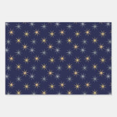 Sterne Geschenkpapier Set (Vorderseite 2)