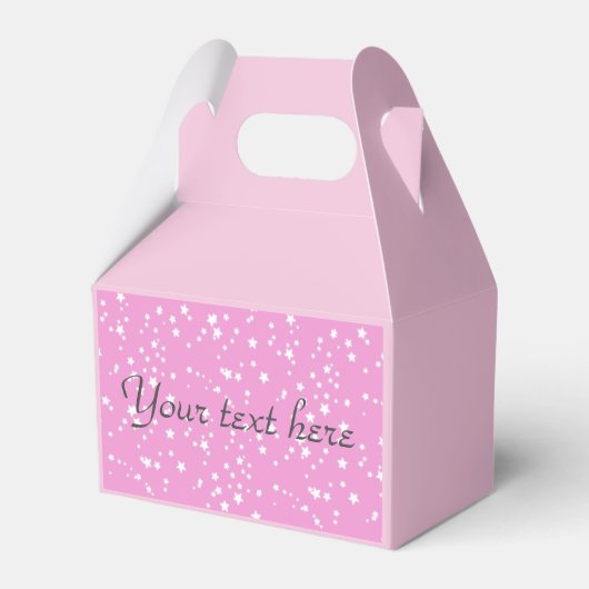 Sterne Geschenkschachtel (Vorderseite)