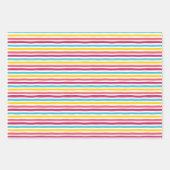 Sterne, gestreifte Bonbons und von der Zahnseide Geschenkpapier Set (Vorderseite 2)