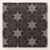 Sterne Glasuntersetzer (Vorderseite)