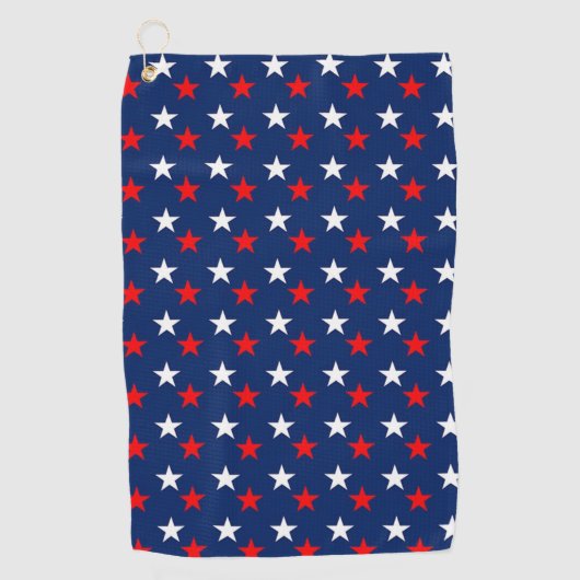 Sterne Golfhandtuch (Vorderseite)