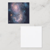 Sterne Graphic Quadratische Visitenkarte (Vorne/Hinten)