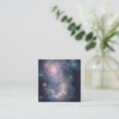 Sterne Graphic Quadratische Visitenkarte (Stehend Vorderseite)