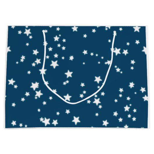 Sterne Große Geschenktüte (Vorderseite)