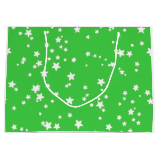 Sterne Große Geschenktüte (Vorderseite)