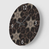 Sterne Große Wanduhr (Winkel)