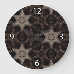 Sterne Große Wanduhr