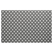 Sterne halb Perle dunkelgrau Stoff (Fat Quarter (45,7 x 55,9 cm))