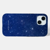 Sterne im blauen Night Sky Space Case-Mate iPhone Hülle (Rückseite (Horizontal))