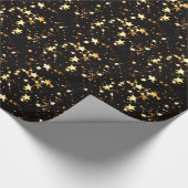 Sterne im Dunkeln Geschenkpapier (Ecke)