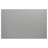 Sterne im Herzen auf grauem Stoff (Fat Quarter (45,7 x 55,9 cm))