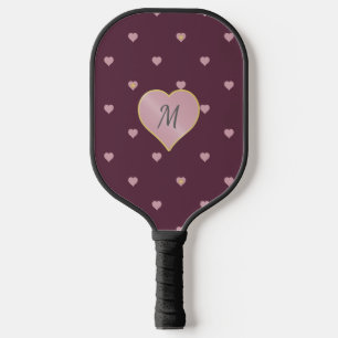 Sterne im Herzen im Hafen Pickleball Schläger