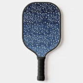 Sterne im Himmel Pickleball Schläger (Rückseite)