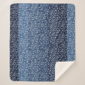 Sterne im Himmel Sherpadecke (Vorderseite)