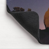 Sterne im Himmel über Wüste 3 Mousepad (Ecke)