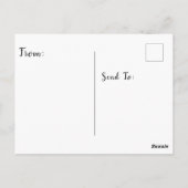 Sterne im Himmel wie Sie Postkarte (Rückseite)