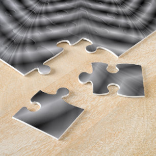 Sterne im monochromen Rätsel Puzzle