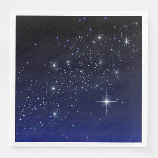 STERNE IM RAUM SERVIETTE (Vorderseite)
