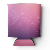 Sterne im rosa Weltraum
