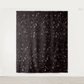 Sterne im tiefen Weltraum Wandteppich (Vorderseite)