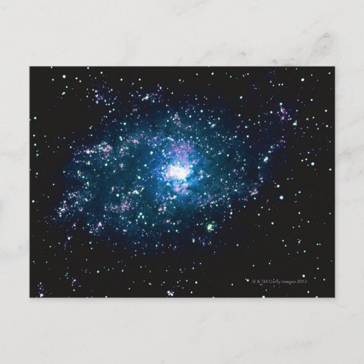 Sterne im Weltraum Postkarte (Vorderseite)