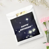 Sterne in Deep Space Dark Blue Happy Birthday Geschenktütchen (Versiegelt)
