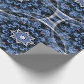 Sterne in den Wolken...... Geschenkpapier (Ecke)