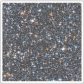 Sterne in der galaktischen Masse der Milchstraße. Aufkleber (Vorderseite)