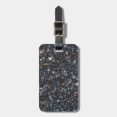 Sterne in der galaktischen Masse der Milchstraße. Gepäckanhänger (Vorderseite vertikal)