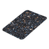 Sterne in der galaktischen Masse der Milchstraße. Magnet (Linke Seite)