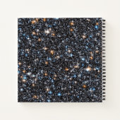 Sterne in der galaktischen Masse der Milchstraße. Notizblock (Rückseite)