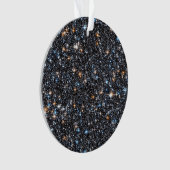 Sterne in der galaktischen Masse der Milchstraße. Ornament (Vorderseite)