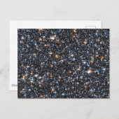 Sterne in der galaktischen Masse der Milchstraße. Postkarte (Vorne/Hinten)