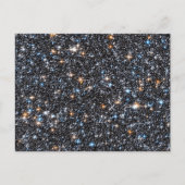 Sterne in der galaktischen Masse der Milchstraße. Postkarte (Vorderseite)