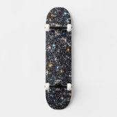 Sterne in der galaktischen Masse der Milchstraße. Skateboard (Vorderseite)