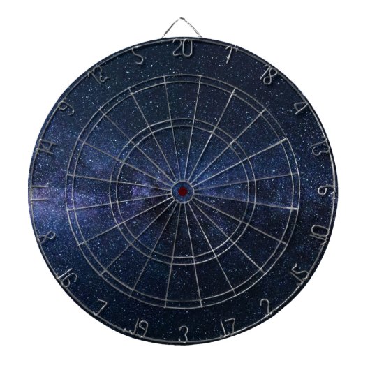Sterne in der Milchstraße Dartscheibe (vorne)