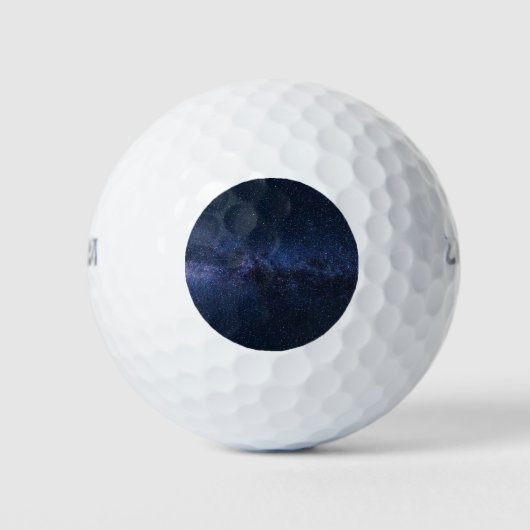 Sterne in der Milchstraße Golfball (Vorderseite)