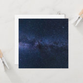 Sterne in der Milchstraße Karte (Vorderseite/Rückseite Beispiel)