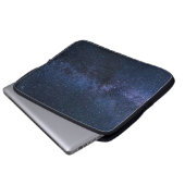 Sterne in der Milchstraße Laptopschutzhülle (Vorne Knopf)