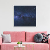 Sterne in der Milchstraße Leinwanddruck (Insitu (Wohnzimmer))