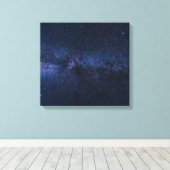 Sterne in der Milchstraße Leinwanddruck (Insitu (Holzboden))