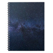 Sterne in der Milchstraße Notizblock (Vorderseite)