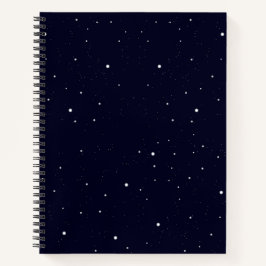Sterne in der Nacht Notizblock